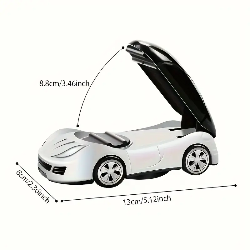 Foldable Car Dashboard Phone Holder with 360° Rotation - Phone Mount