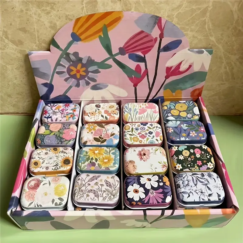 32pcs - Portable, French Country Style, Jewelry & Bead Organizer with Lids for Home Organization